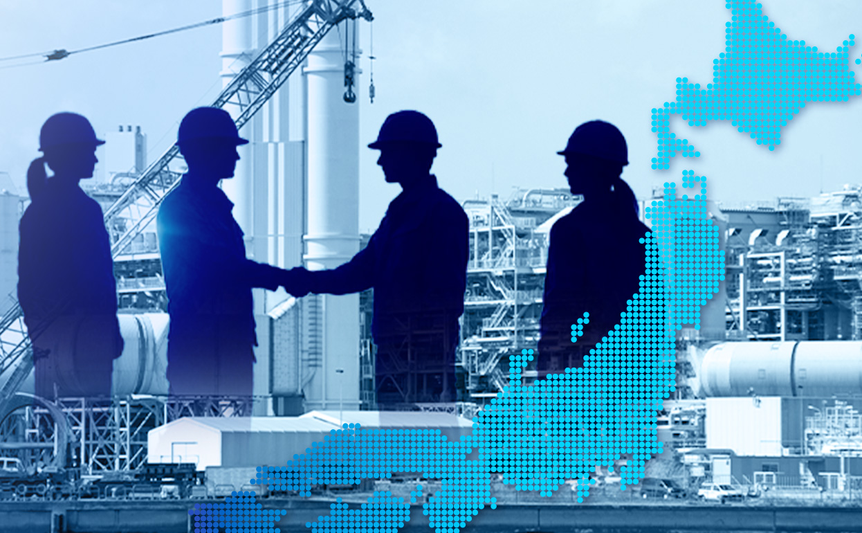 全国各地の現場へ迅速に対応できる行動力